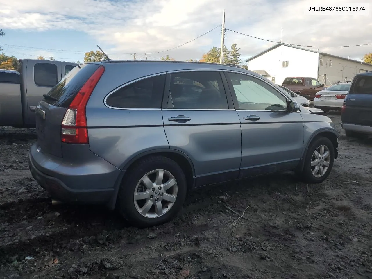 2008 Honda Cr-V Exl VIN: JHLRE48788C015974 Lot: 76235474