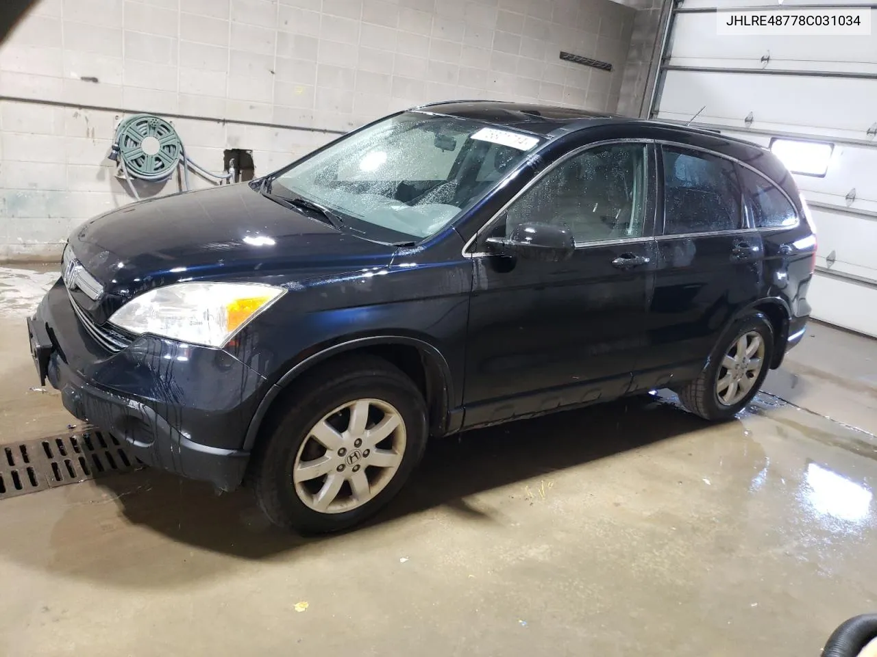 2008 Honda Cr-V Exl VIN: JHLRE48778C031034 Lot: 76301714