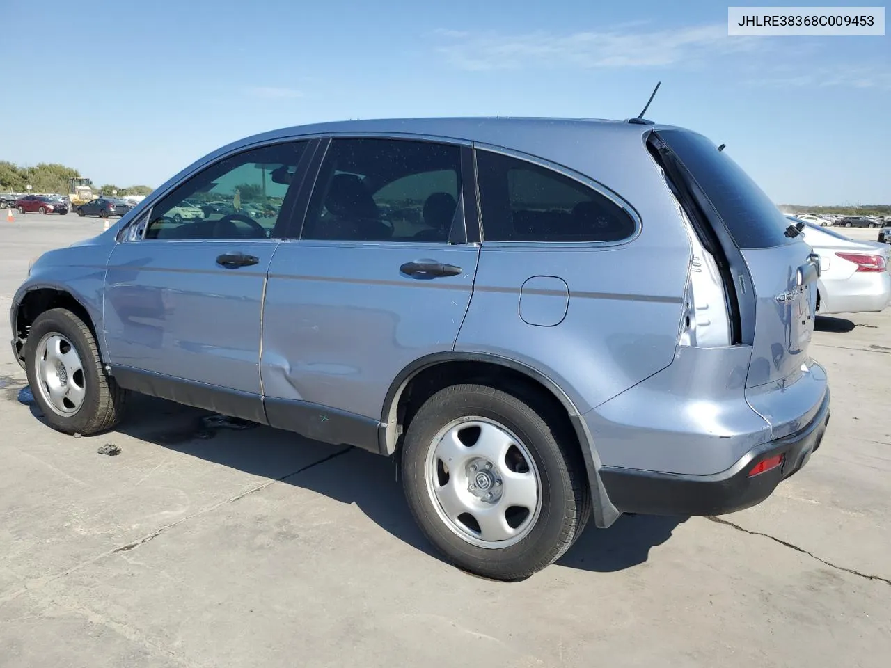 2008 Honda Cr-V Lx VIN: JHLRE38368C009453 Lot: 76356934