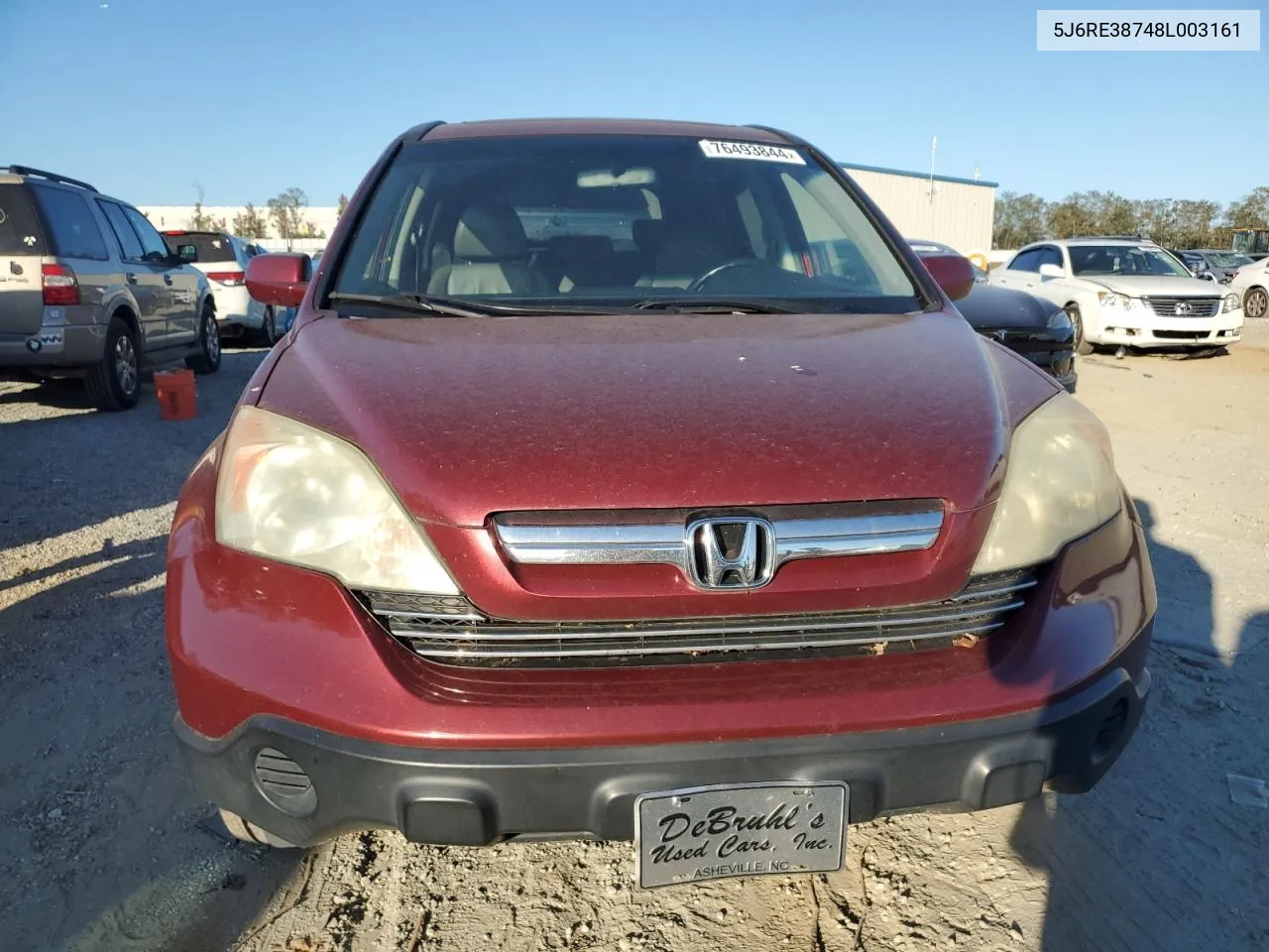 5J6RE38748L003161 2008 Honda Cr-V Exl