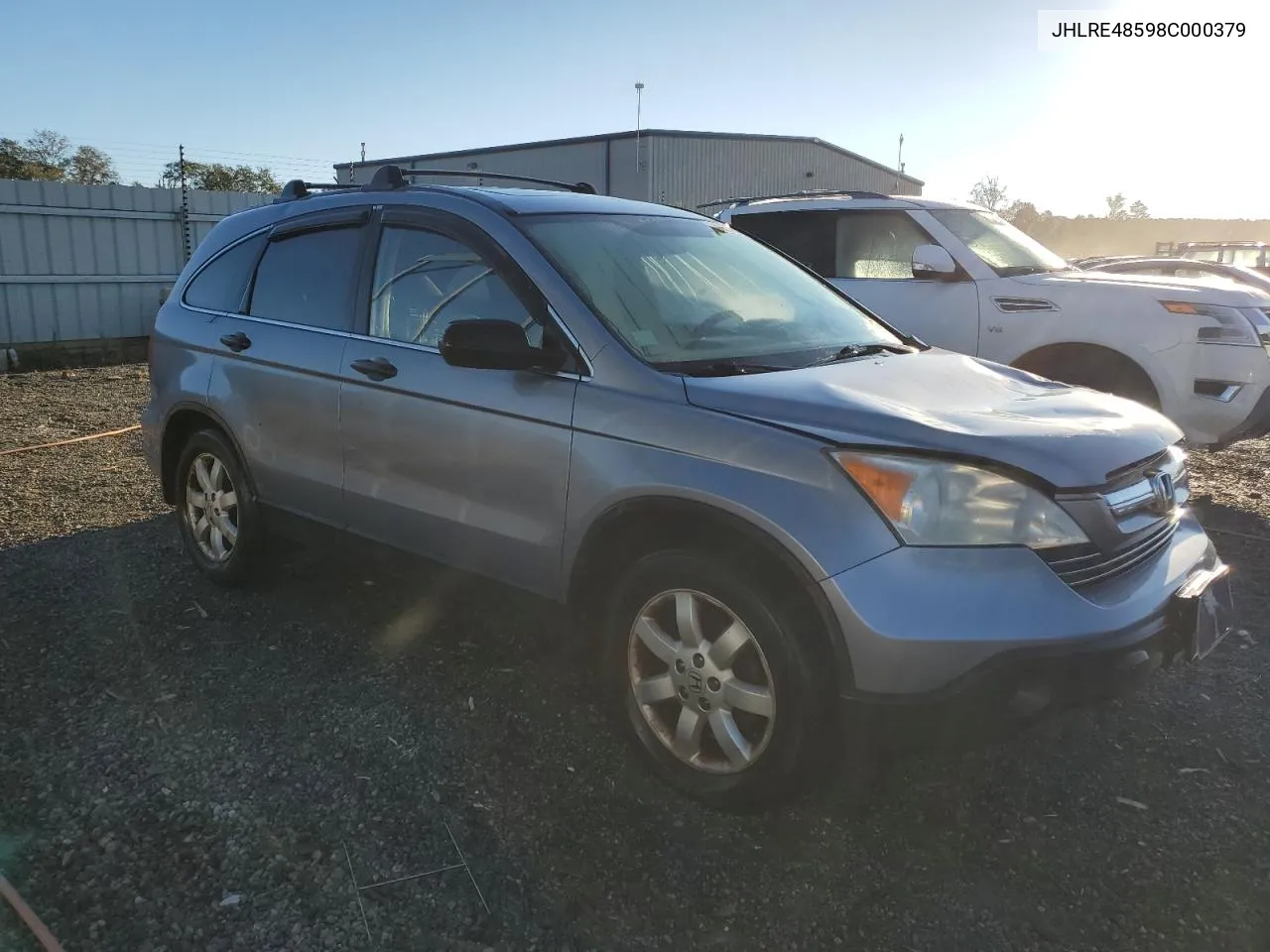 2008 Honda Cr-V Ex VIN: JHLRE48598C000379 Lot: 76526204