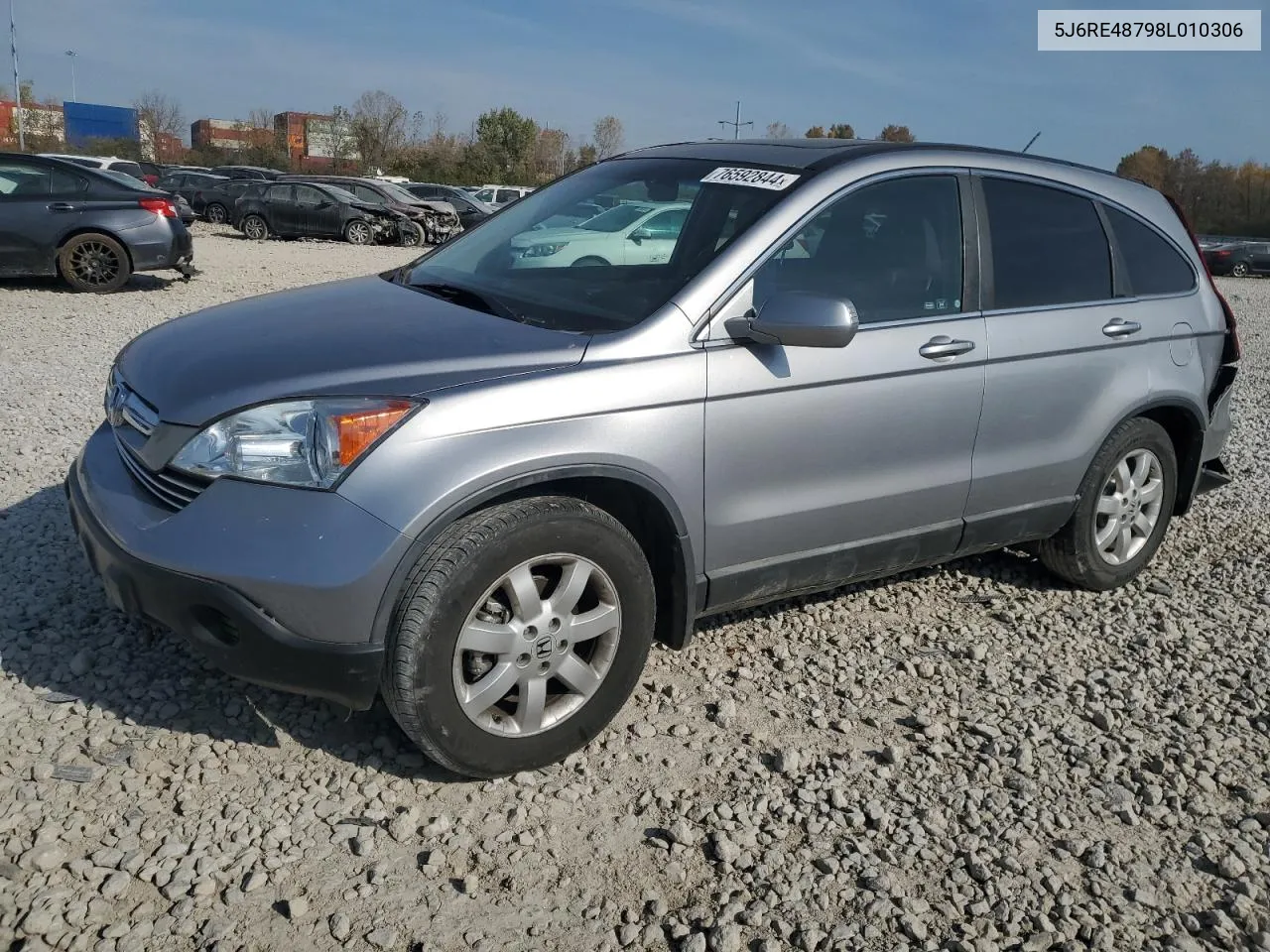 2008 Honda Cr-V Exl VIN: 5J6RE48798L010306 Lot: 76592844