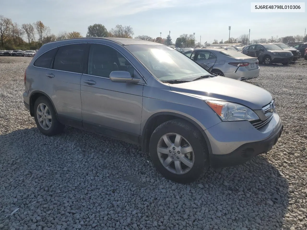 2008 Honda Cr-V Exl VIN: 5J6RE48798L010306 Lot: 76592844