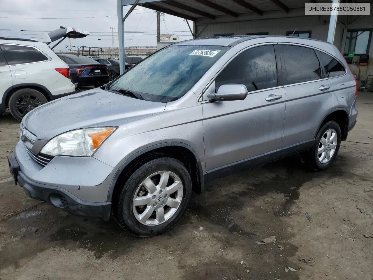 2008 Honda Cr-V Exl VIN: JHLRE38788C050881 Lot: 76783884