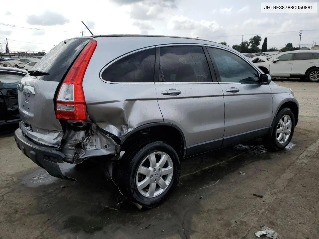 2008 Honda Cr-V Exl VIN: JHLRE38788C050881 Lot: 76783884