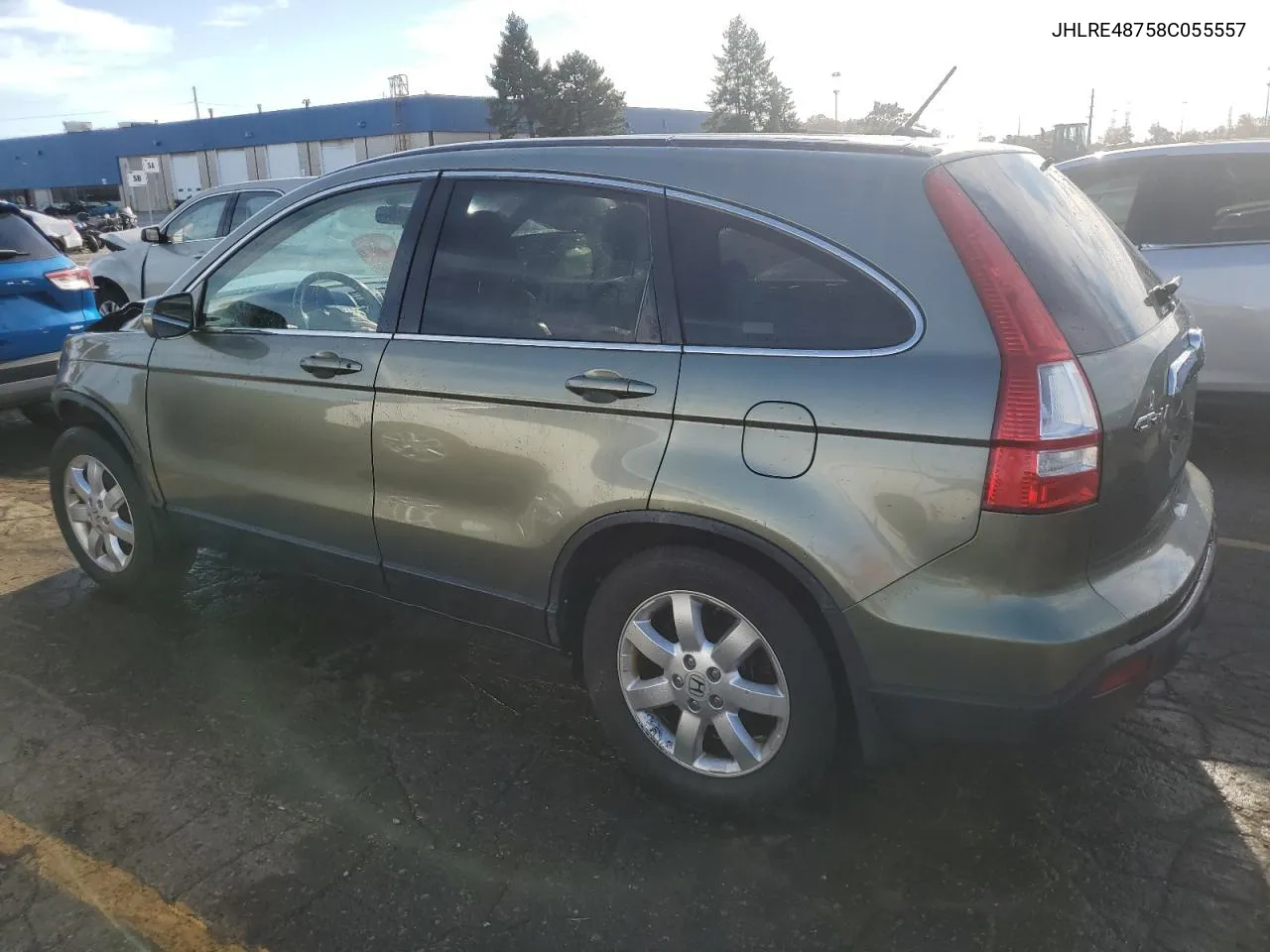 2008 Honda Cr-V Exl VIN: JHLRE48758C055557 Lot: 76820554