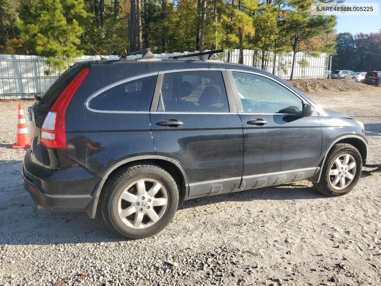 2008 Honda Cr-V Ex VIN: 5J6RE48588L005225 Lot: 76841584