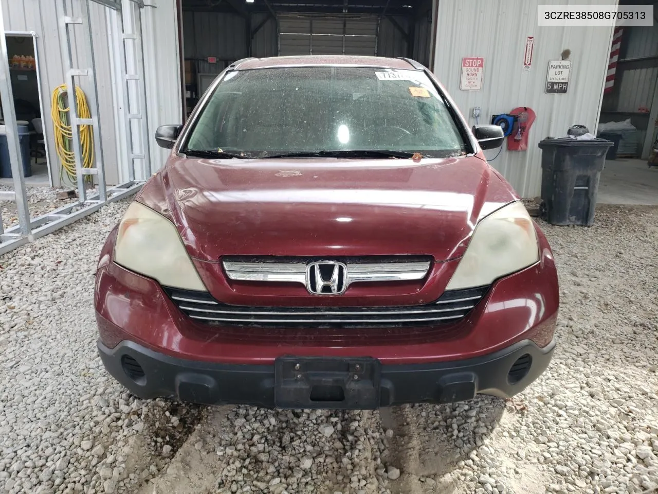 2008 Honda Cr-V Ex VIN: 3CZRE38508G705313 Lot: 77376094