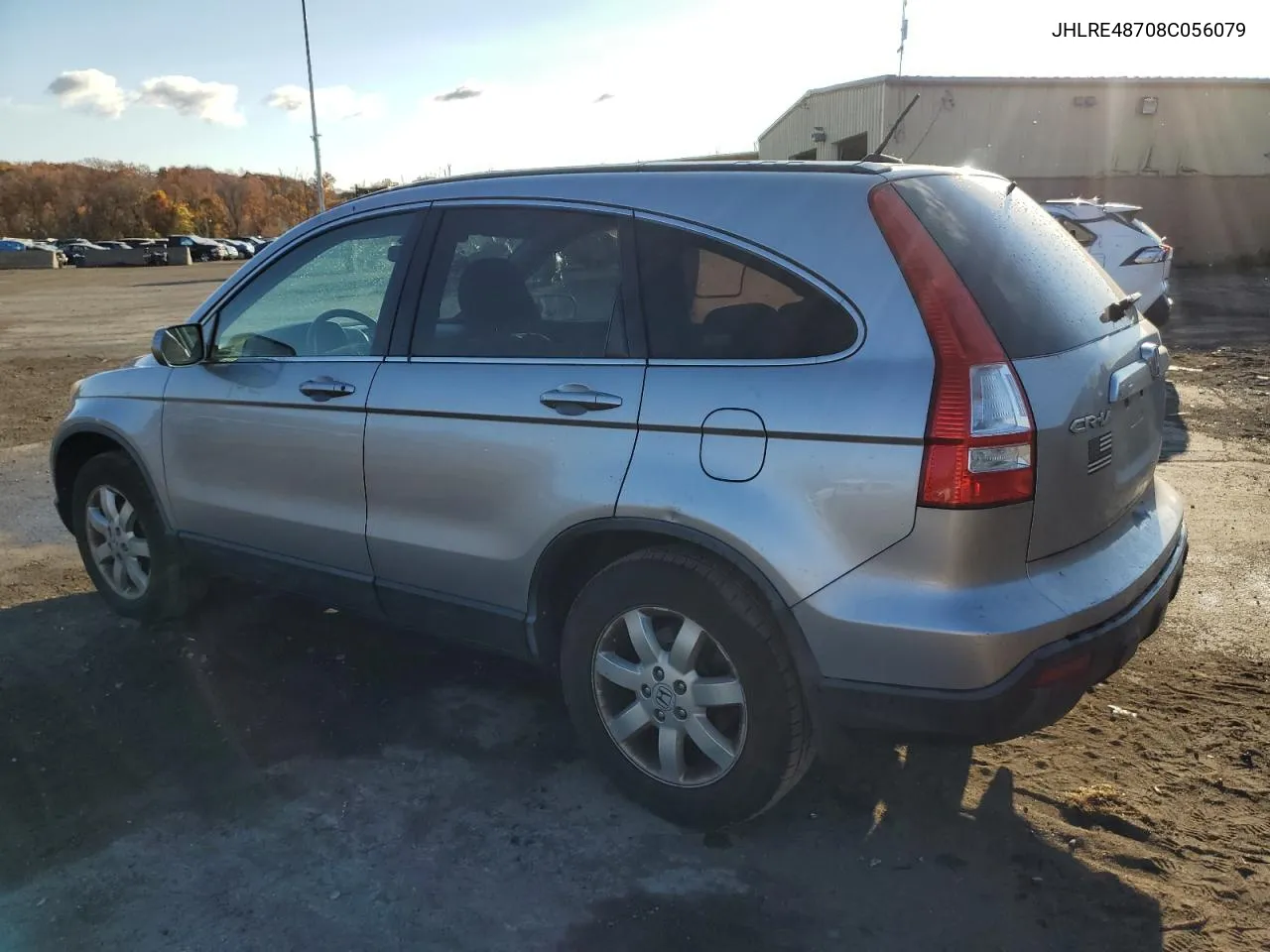 2008 Honda Cr-V Exl VIN: JHLRE48708C056079 Lot: 77399894