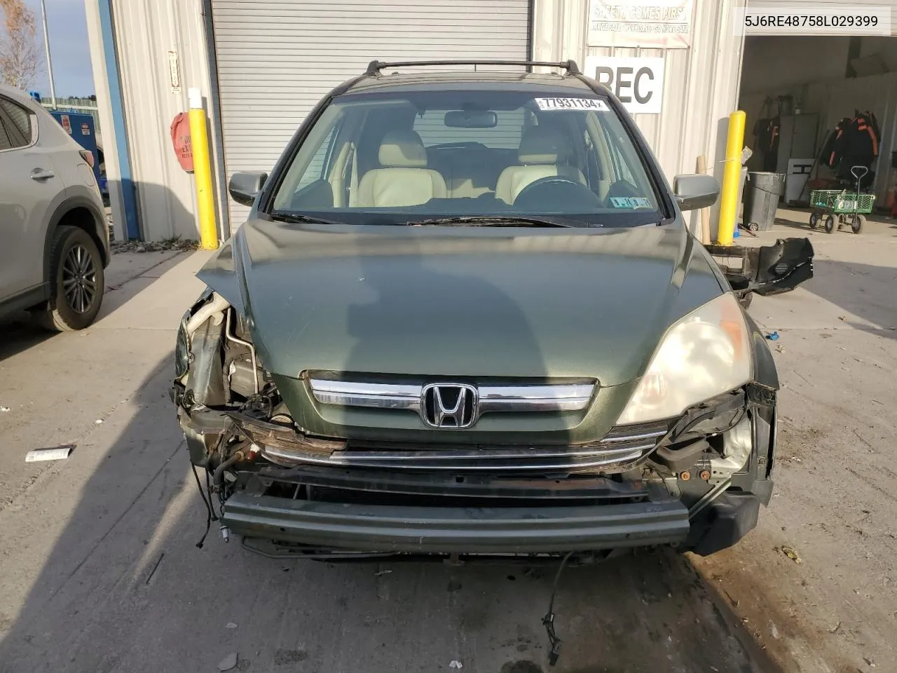 5J6RE48758L029399 2008 Honda Cr-V Exl