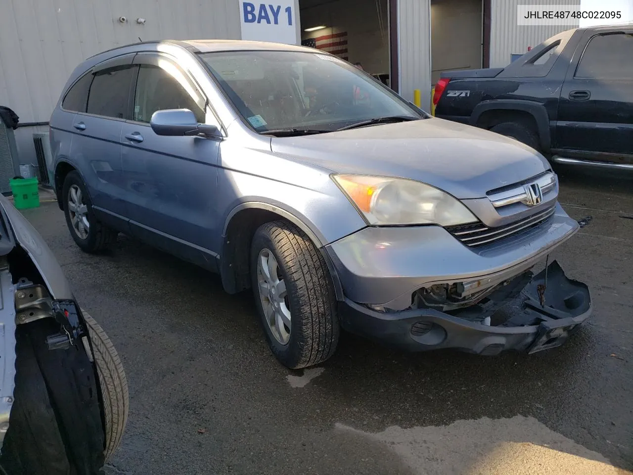 2008 Honda Cr-V Exl VIN: JHLRE48748C022095 Lot: 77968514