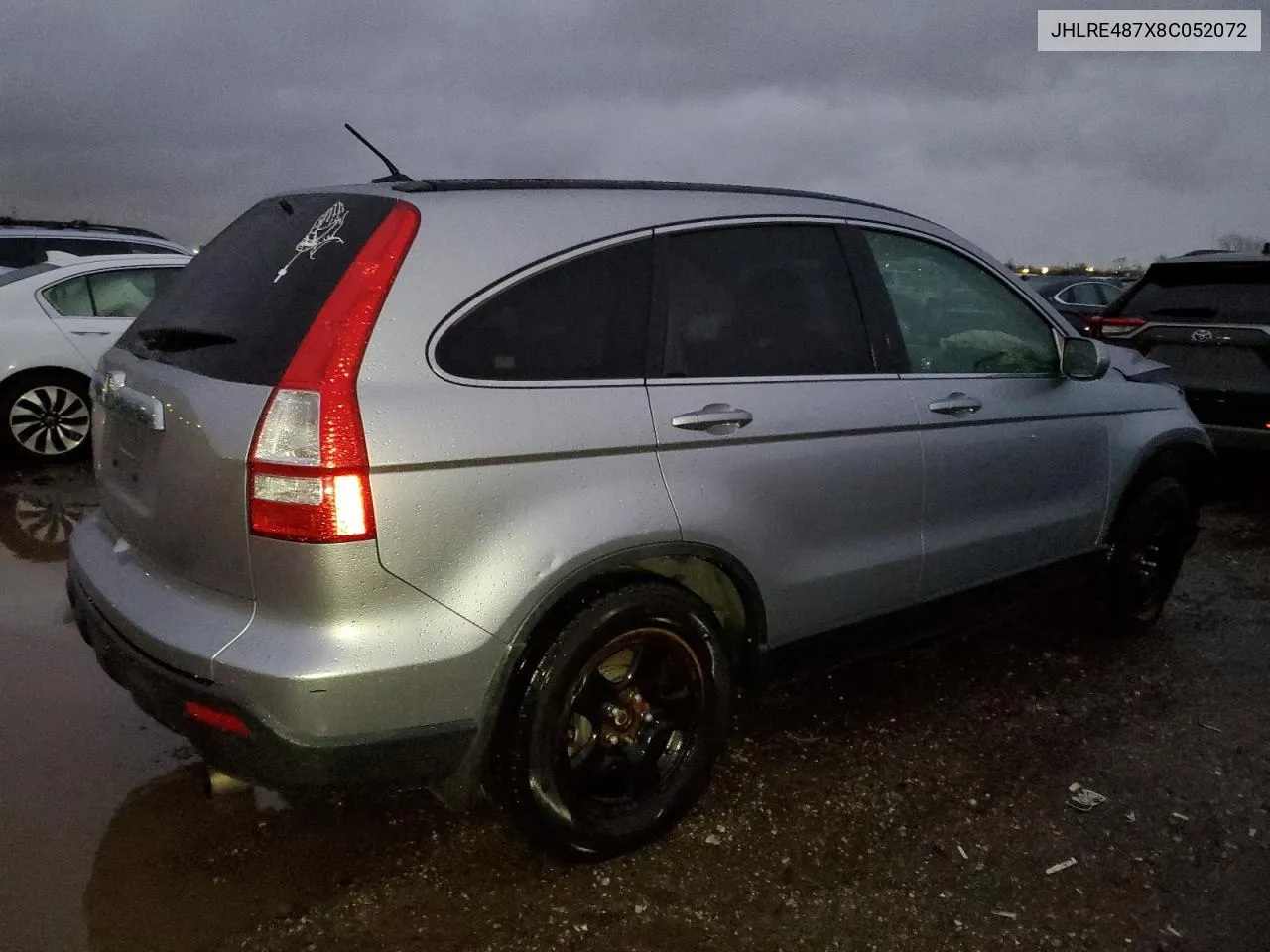 2008 Honda Cr-V Exl VIN: JHLRE487X8C052072 Lot: 78668904