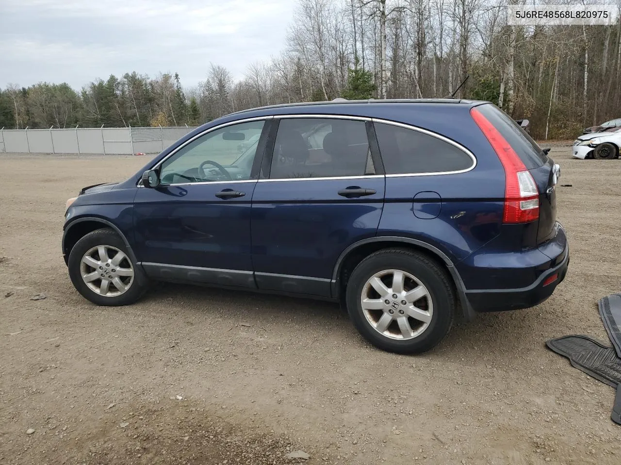 2008 Honda Cr-V Ex VIN: 5J6RE48568L820975 Lot: 78676814