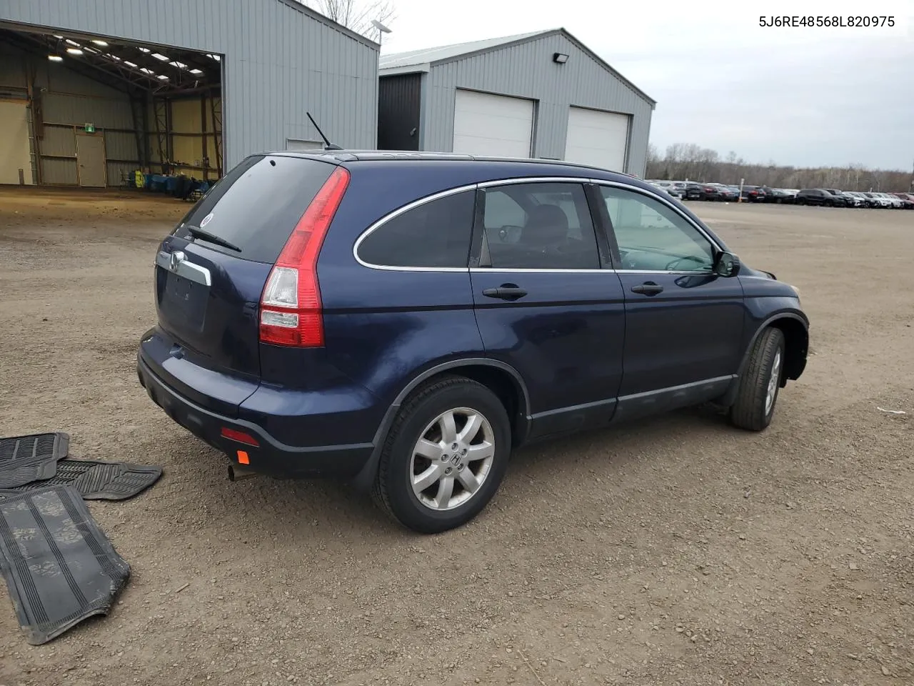 2008 Honda Cr-V Ex VIN: 5J6RE48568L820975 Lot: 78676814