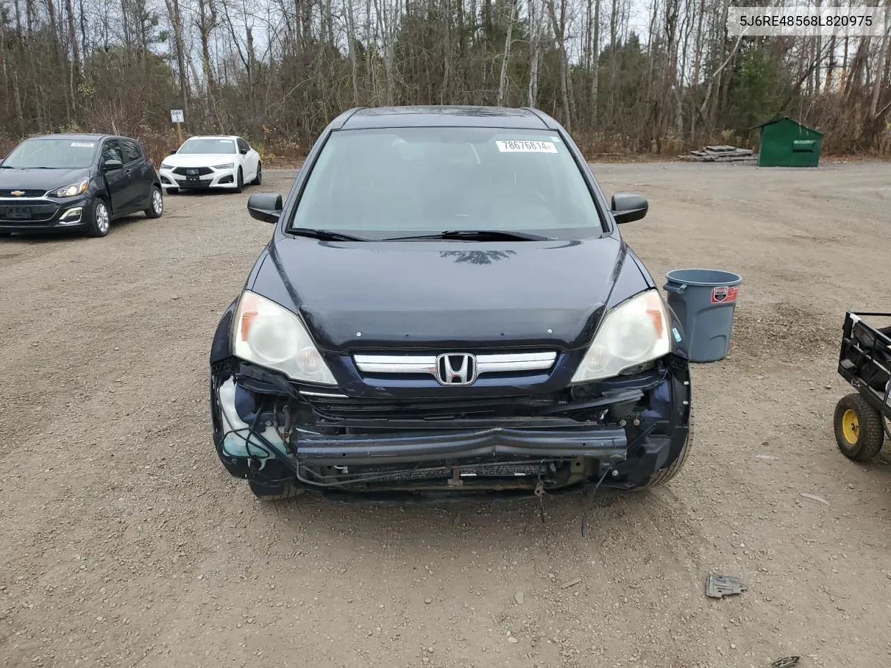 2008 Honda Cr-V Ex VIN: 5J6RE48568L820975 Lot: 78676814