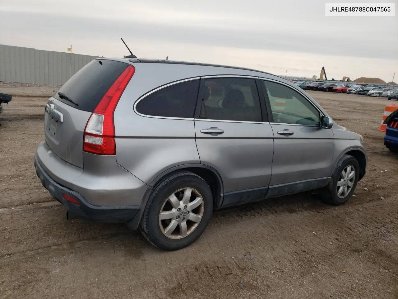 2008 Honda Cr-V Exl VIN: JHLRE48788C047565 Lot: 78692504