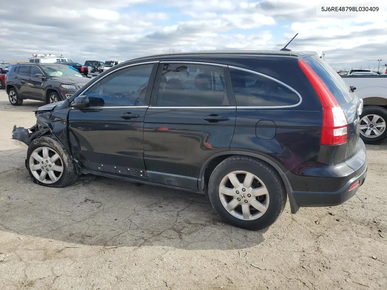 2008 Honda Cr-V Exl VIN: 5J6RE48798L030409 Lot: 78939894