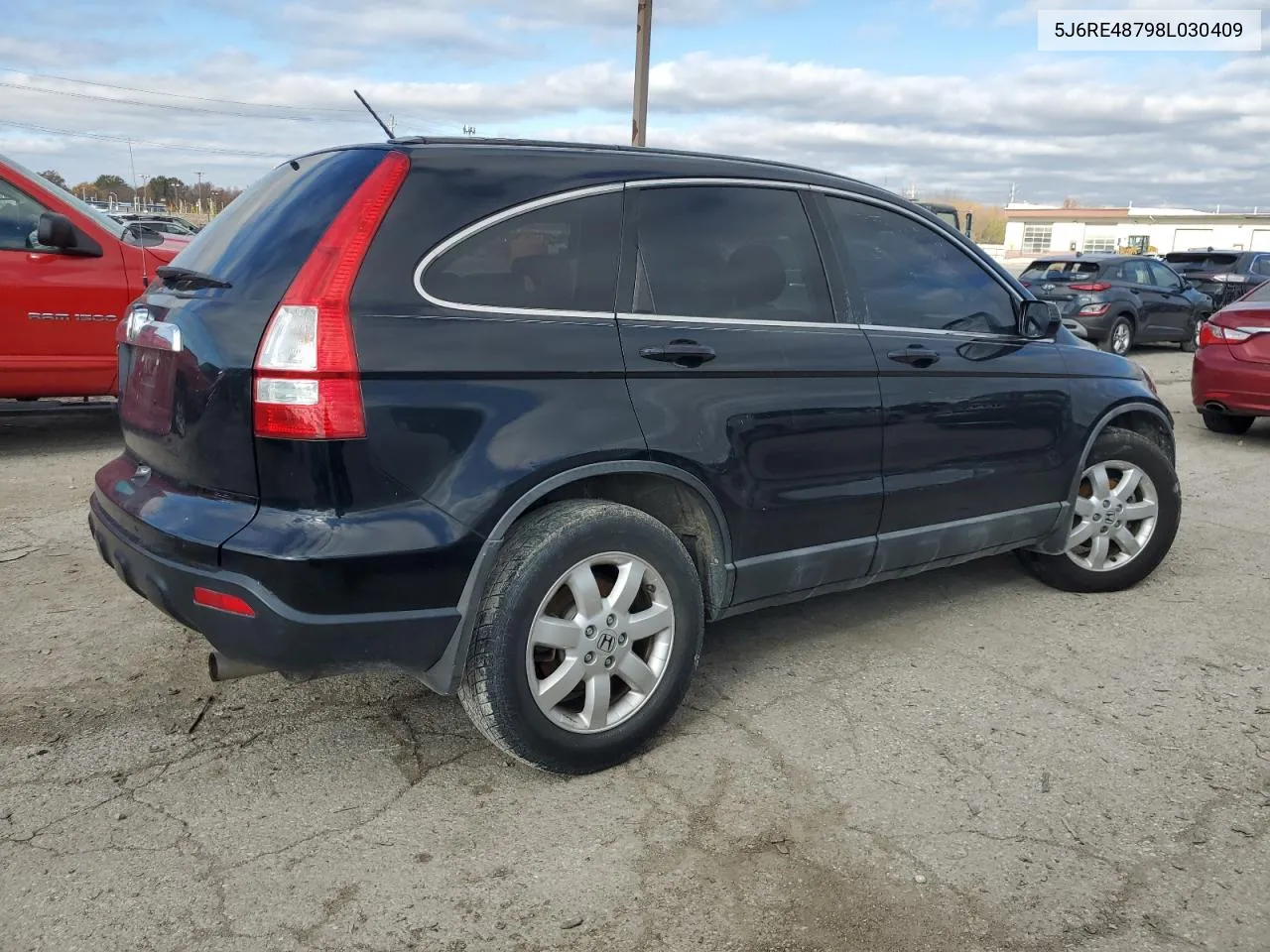 2008 Honda Cr-V Exl VIN: 5J6RE48798L030409 Lot: 78939894