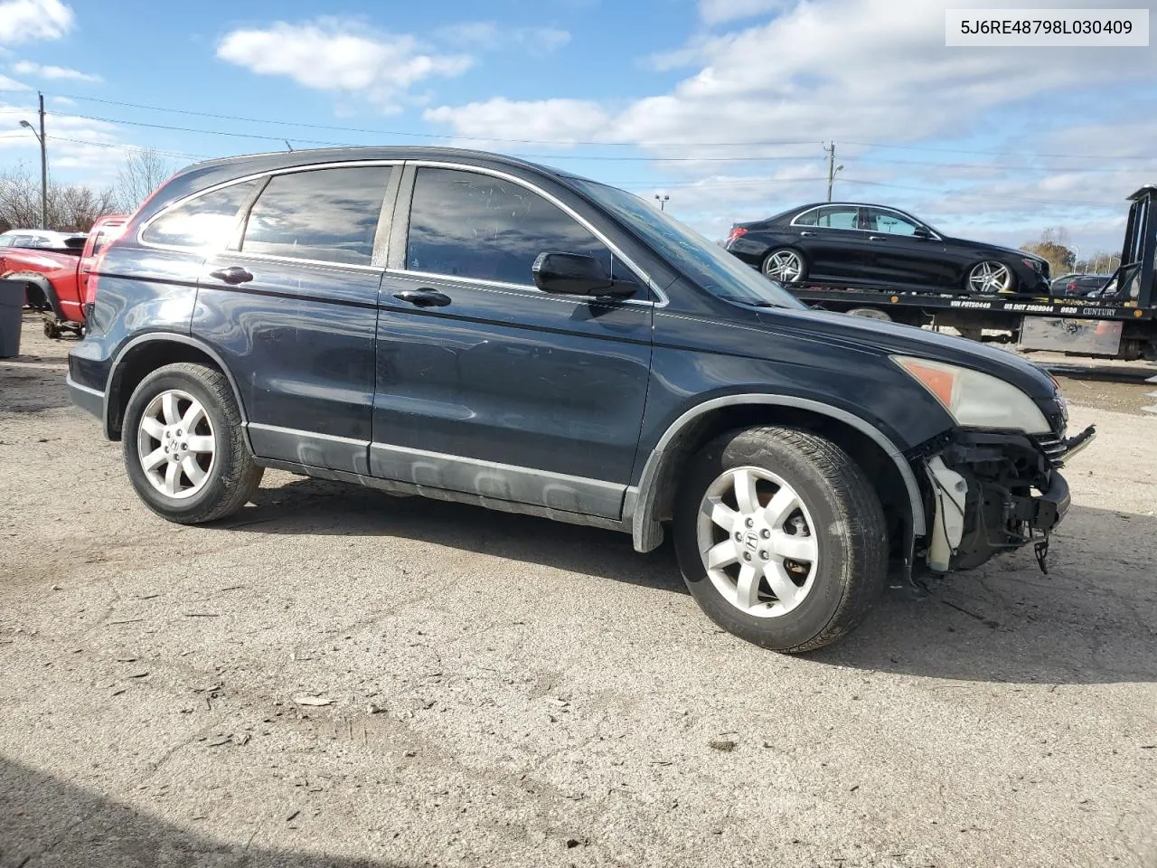 2008 Honda Cr-V Exl VIN: 5J6RE48798L030409 Lot: 78939894