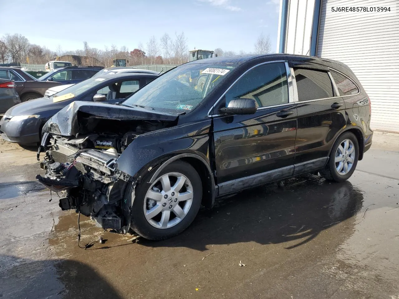 2008 Honda Cr-V Ex VIN: 5J6RE48578L013994 Lot: 79082174