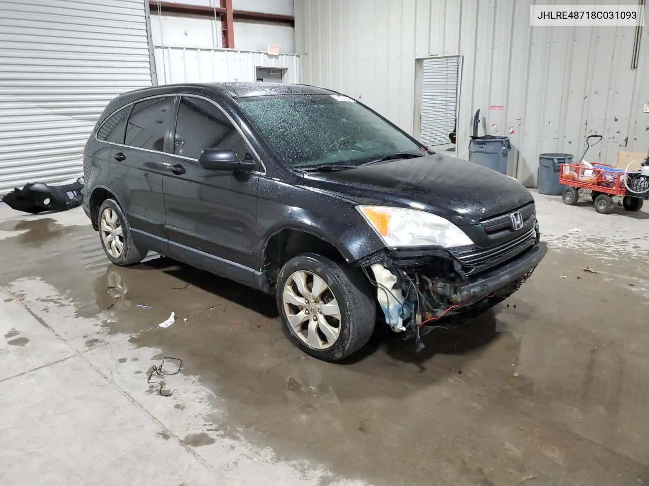 2008 Honda Cr-V Exl VIN: JHLRE48718C031093 Lot: 79127234