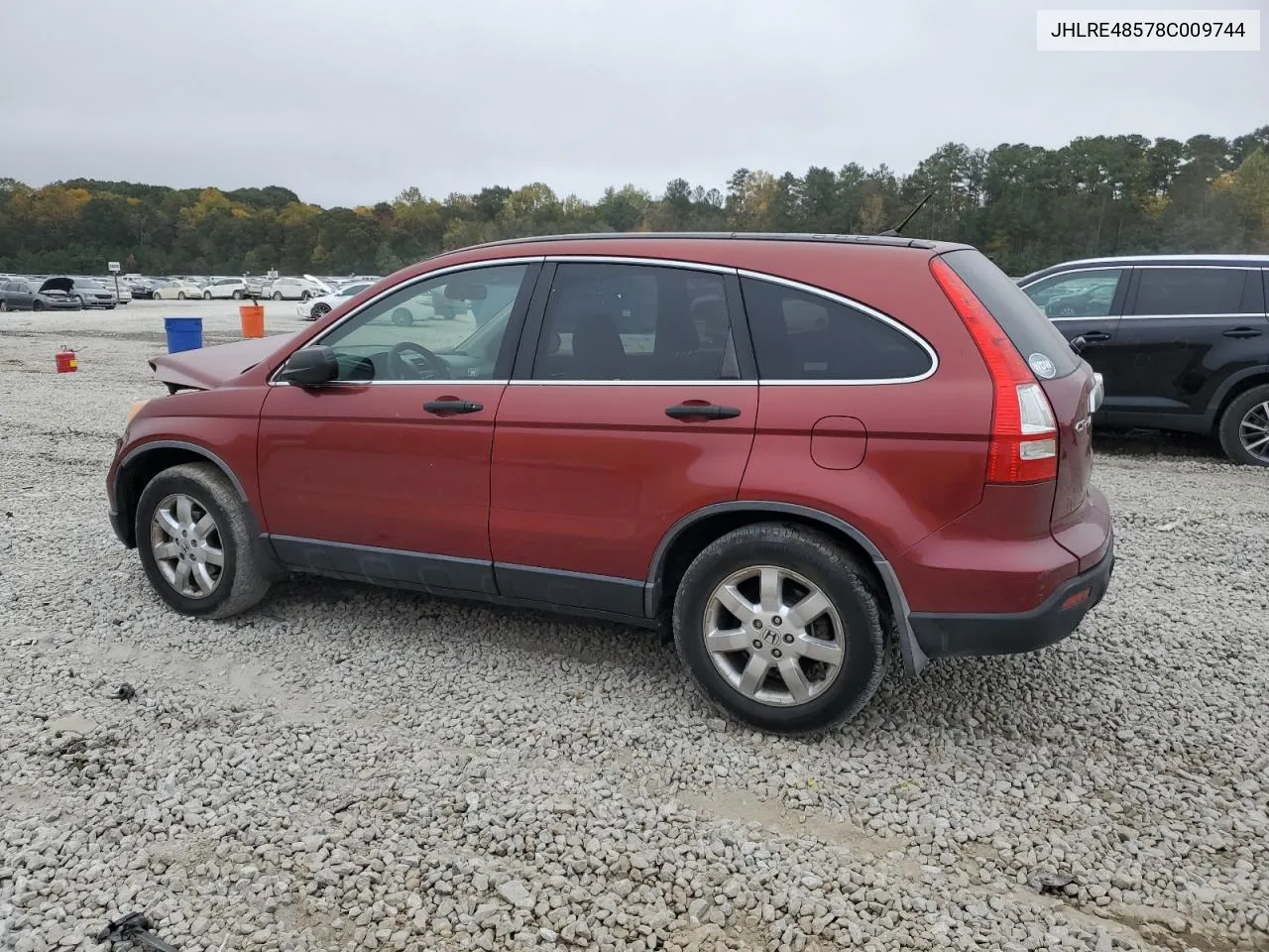 2008 Honda Cr-V Ex VIN: JHLRE48578C009744 Lot: 79305574