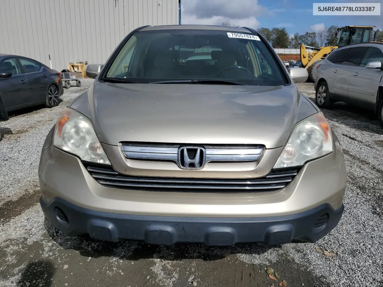 2008 Honda Cr-V Exl VIN: 5J6RE48778L033387 Lot: 79557824