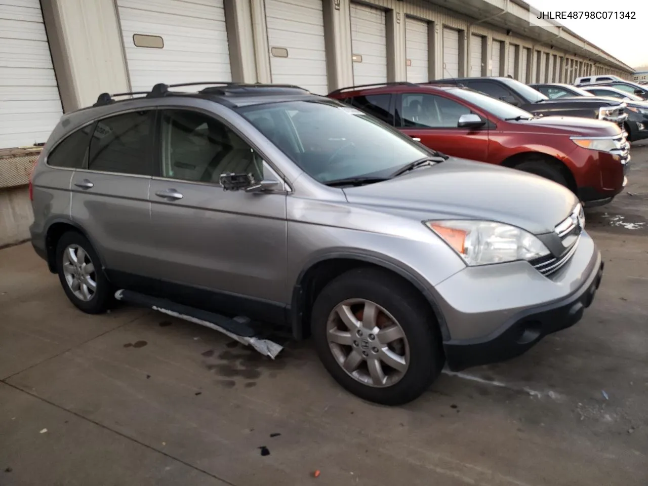 2008 Honda Cr-V Exl VIN: JHLRE48798C071342 Lot: 81033564