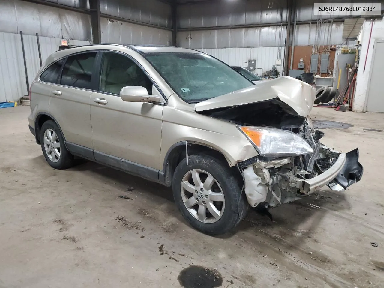 2008 Honda Cr-V Exl VIN: 5J6RE48768L019884 Lot: 82146093