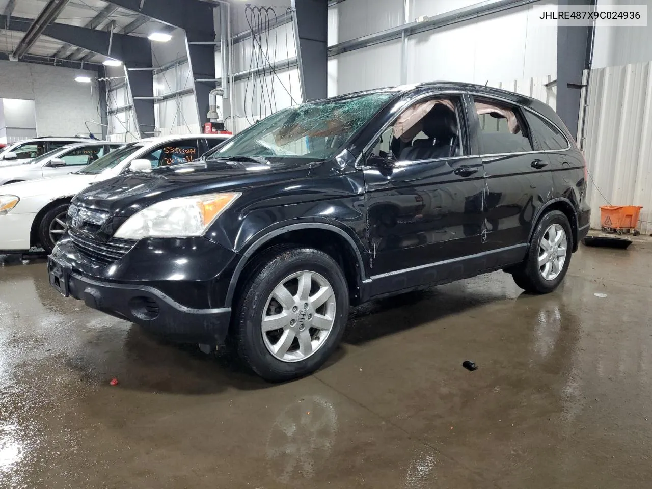 2009 Honda Cr-V Exl VIN: JHLRE487X9C024936 Lot: 55625874