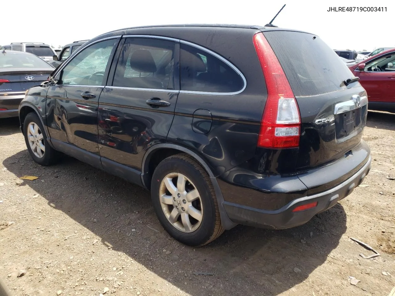 JHLRE48719C003411 2009 Honda Cr-V Exl