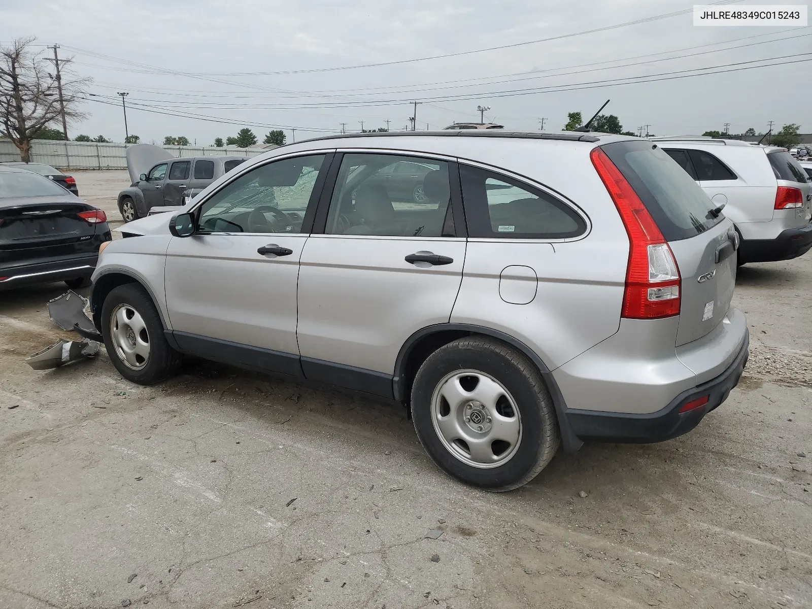 JHLRE48349C015243 2009 Honda Cr-V Lx