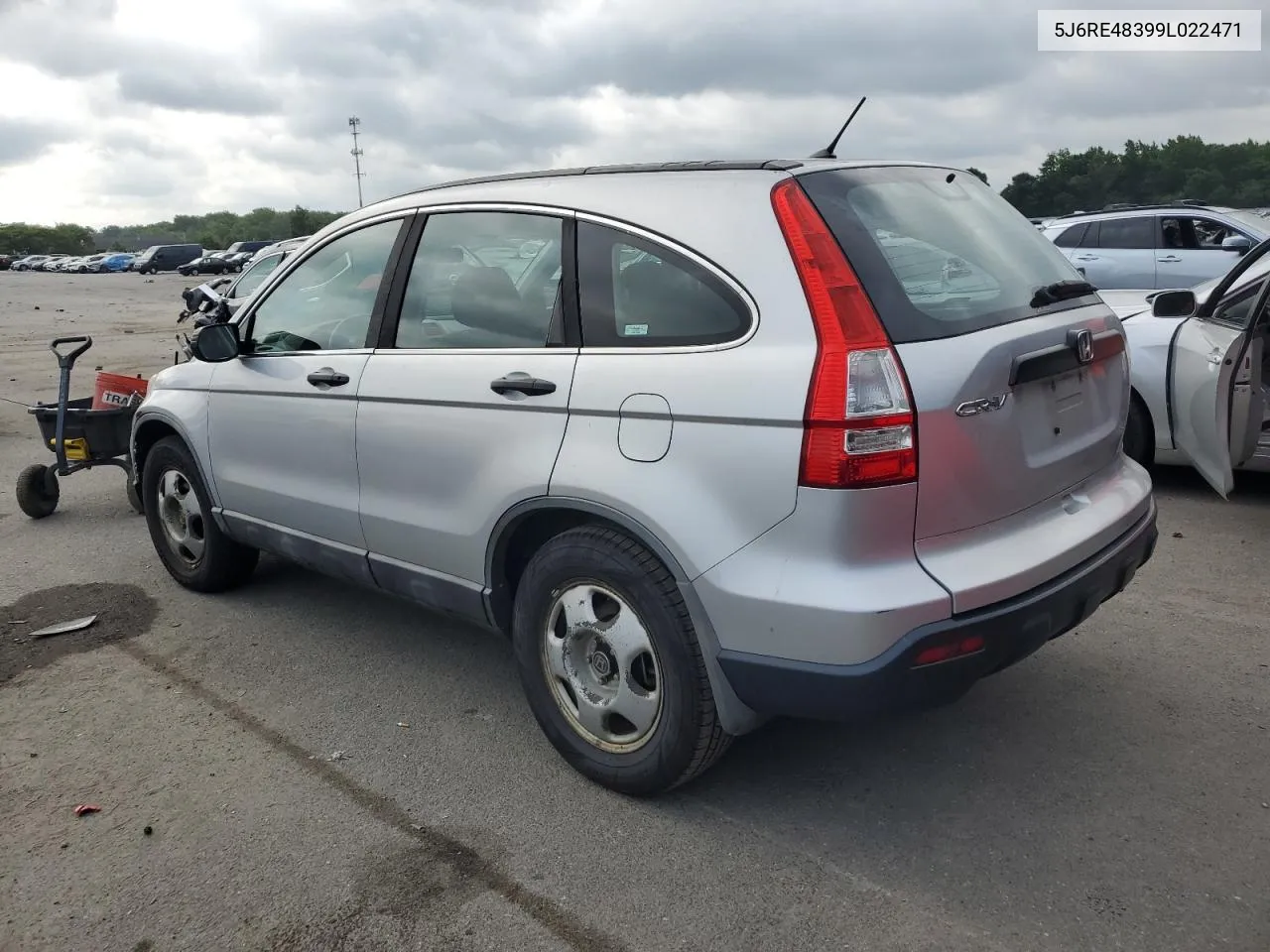 2009 Honda Cr-V Lx VIN: 5J6RE48399L022471 Lot: 63801804