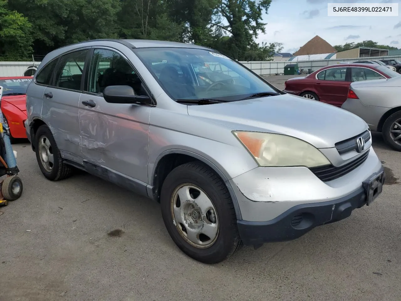 5J6RE48399L022471 2009 Honda Cr-V Lx