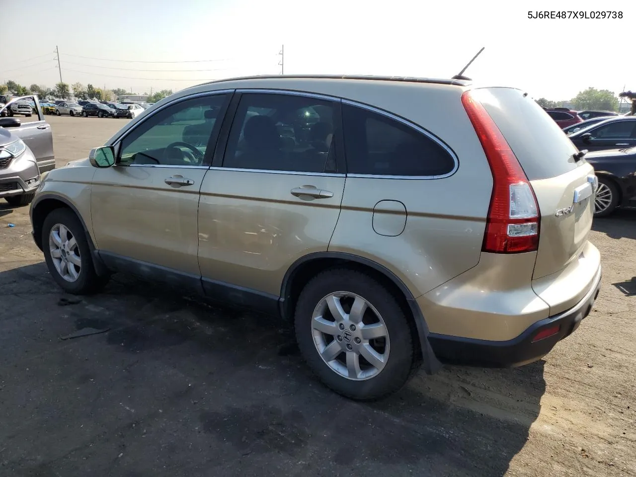 5J6RE487X9L029738 2009 Honda Cr-V Exl