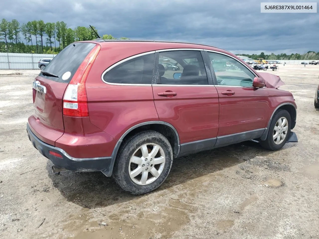 5J6RE387X9L001464 2009 Honda Cr-V Exl