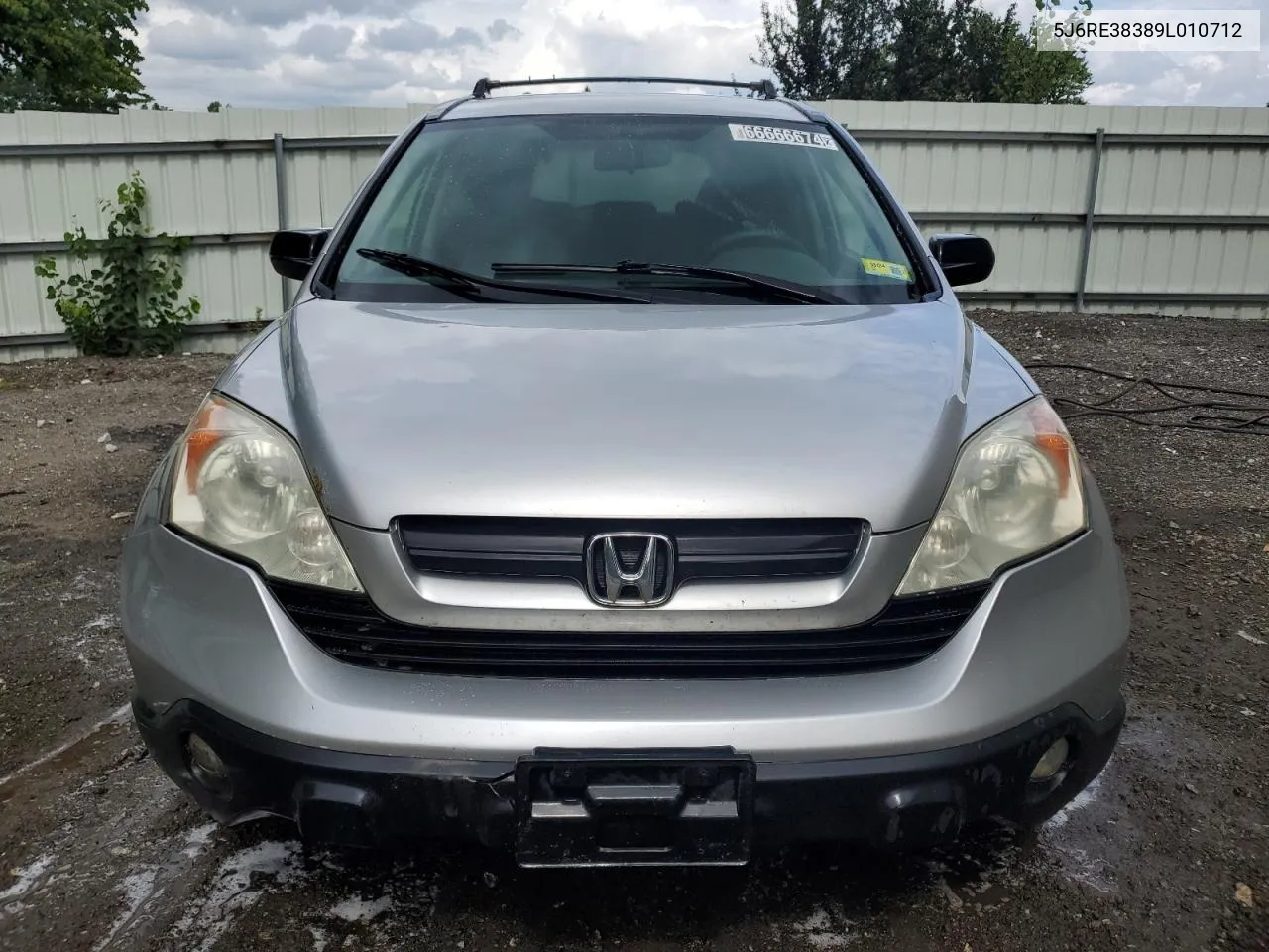 5J6RE38389L010712 2009 Honda Cr-V Lx