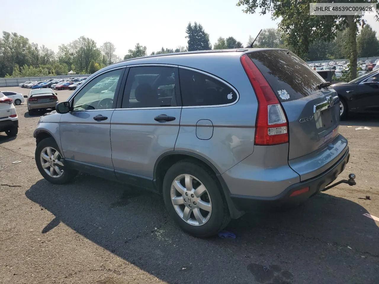 JHLRE48539C009628 2009 Honda Cr-V Ex