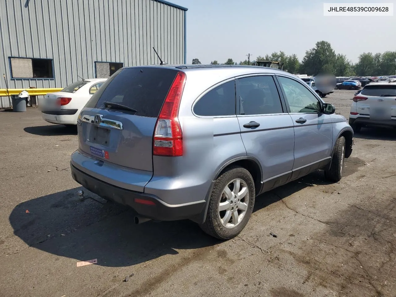 JHLRE48539C009628 2009 Honda Cr-V Ex