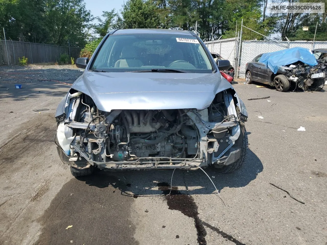 JHLRE48539C009628 2009 Honda Cr-V Ex