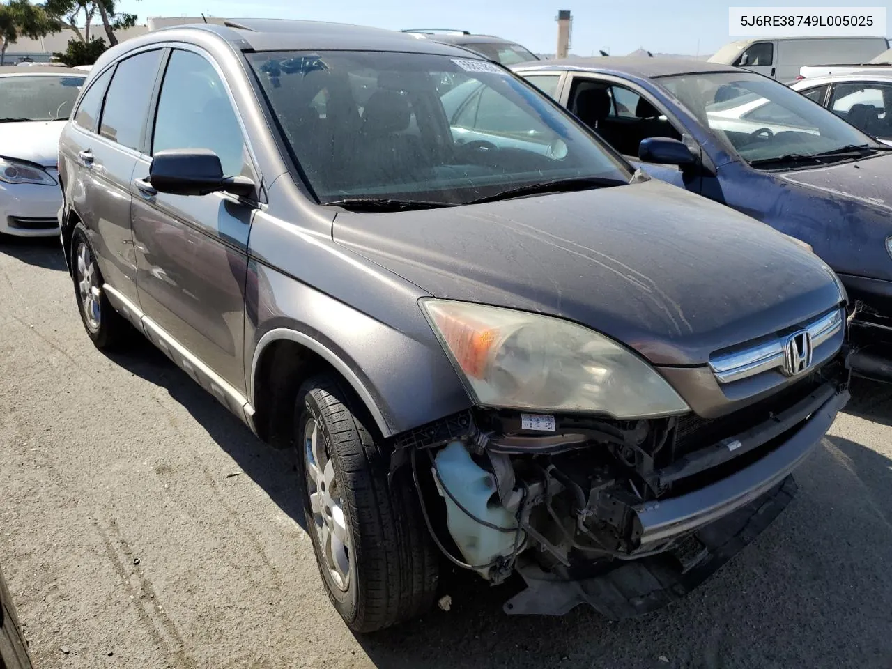 5J6RE38749L005025 2009 Honda Cr-V Exl