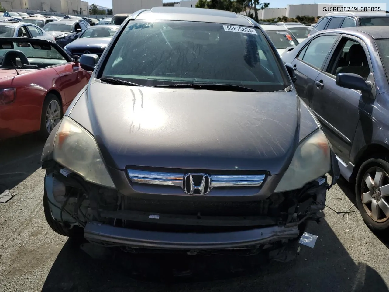 5J6RE38749L005025 2009 Honda Cr-V Exl