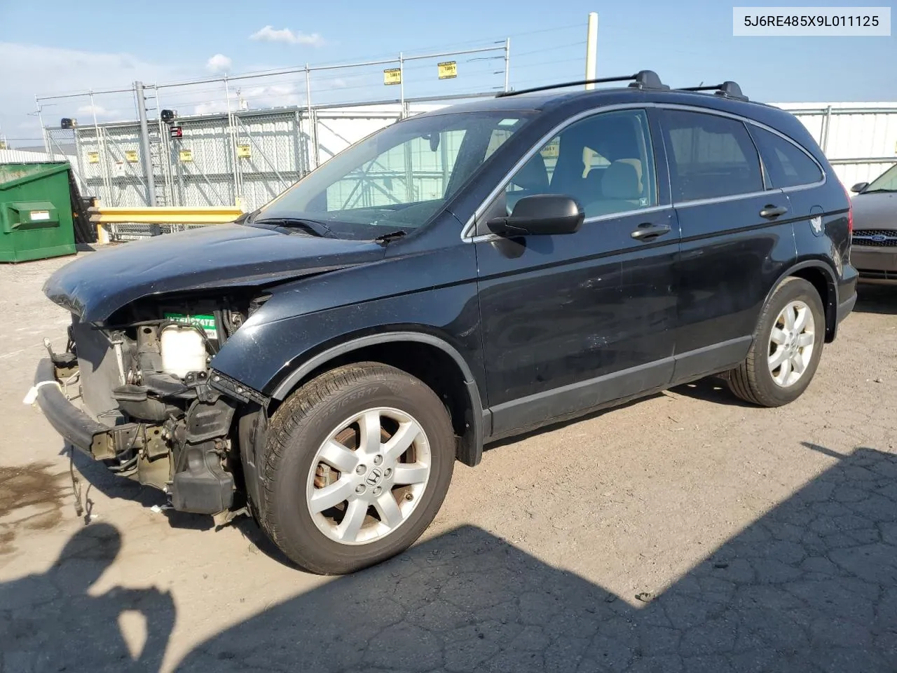 5J6RE485X9L011125 2009 Honda Cr-V Ex