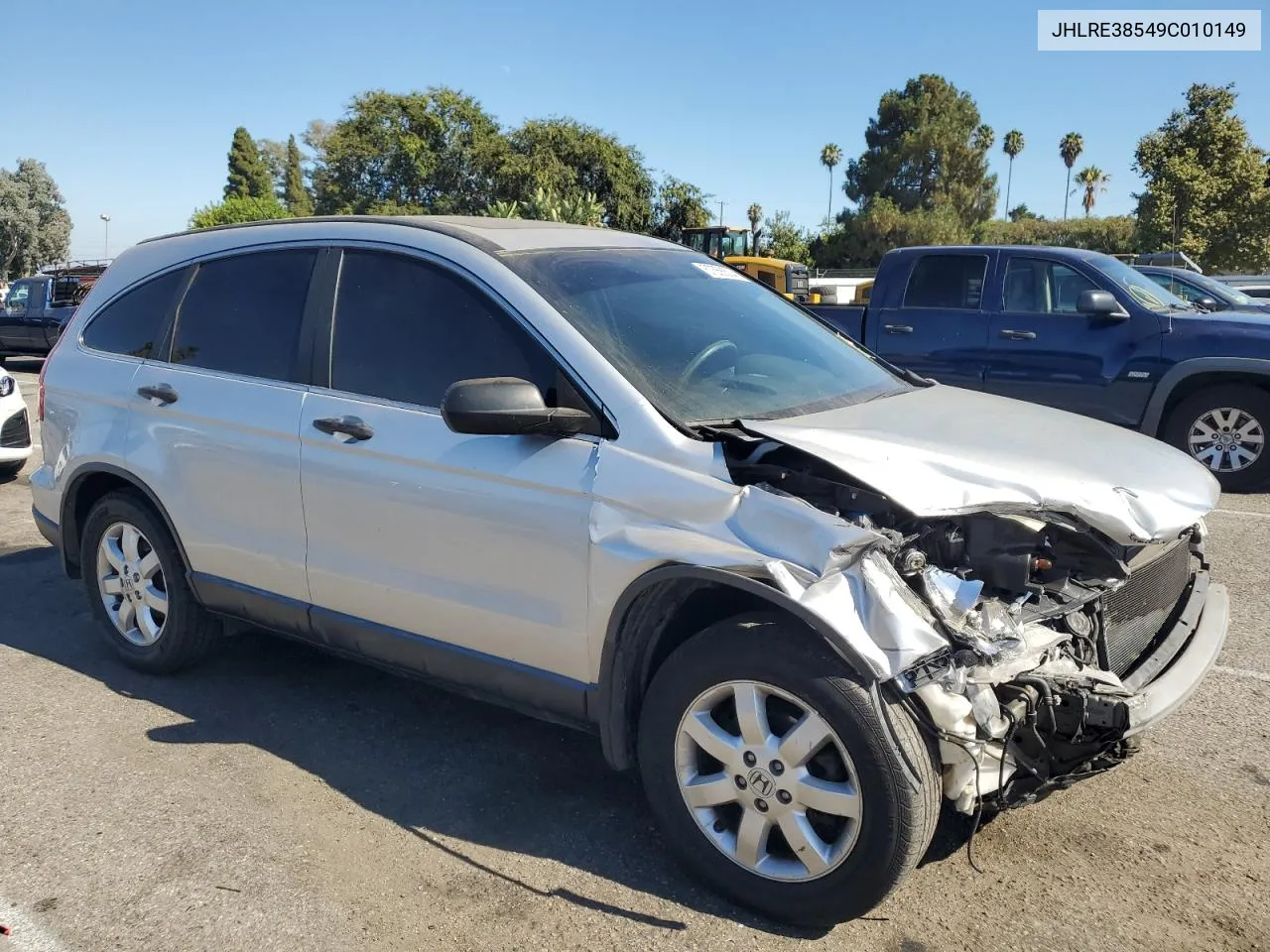 JHLRE38549C010149 2009 Honda Cr-V Ex