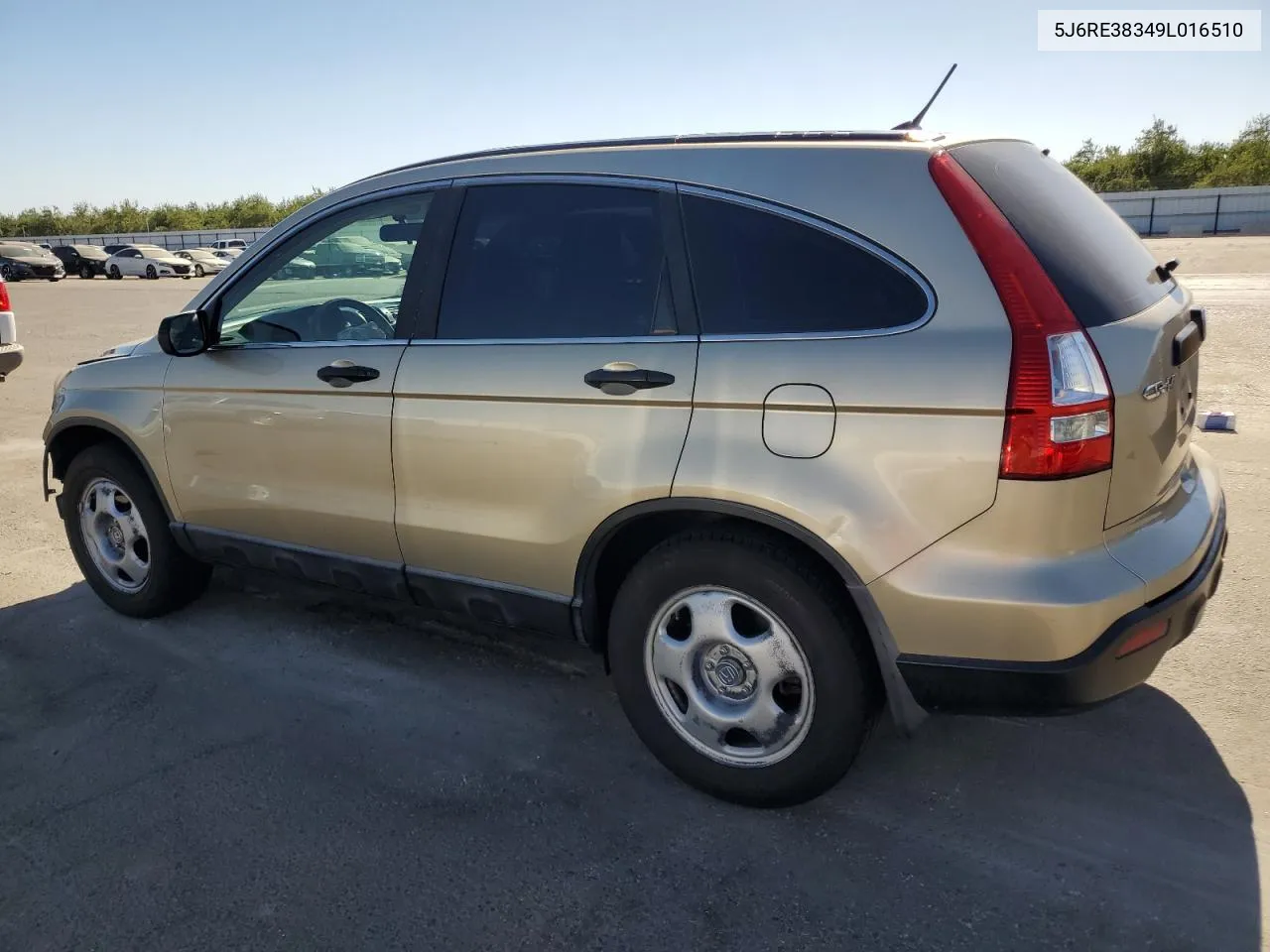 2009 Honda Cr-V Lx VIN: 5J6RE38349L016510 Lot: 67610064