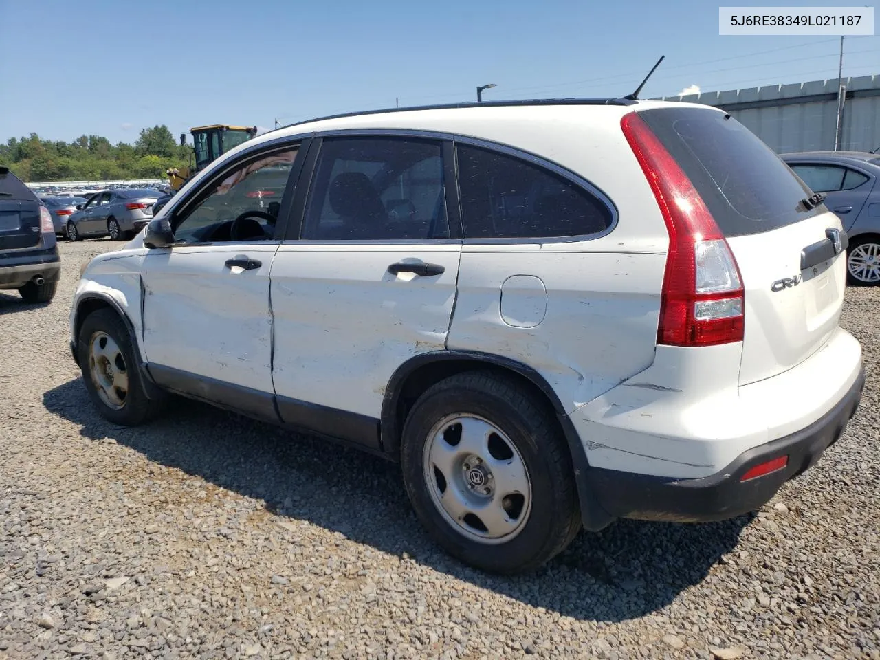 2009 Honda Cr-V Lx VIN: 5J6RE38349L021187 Lot: 68202744