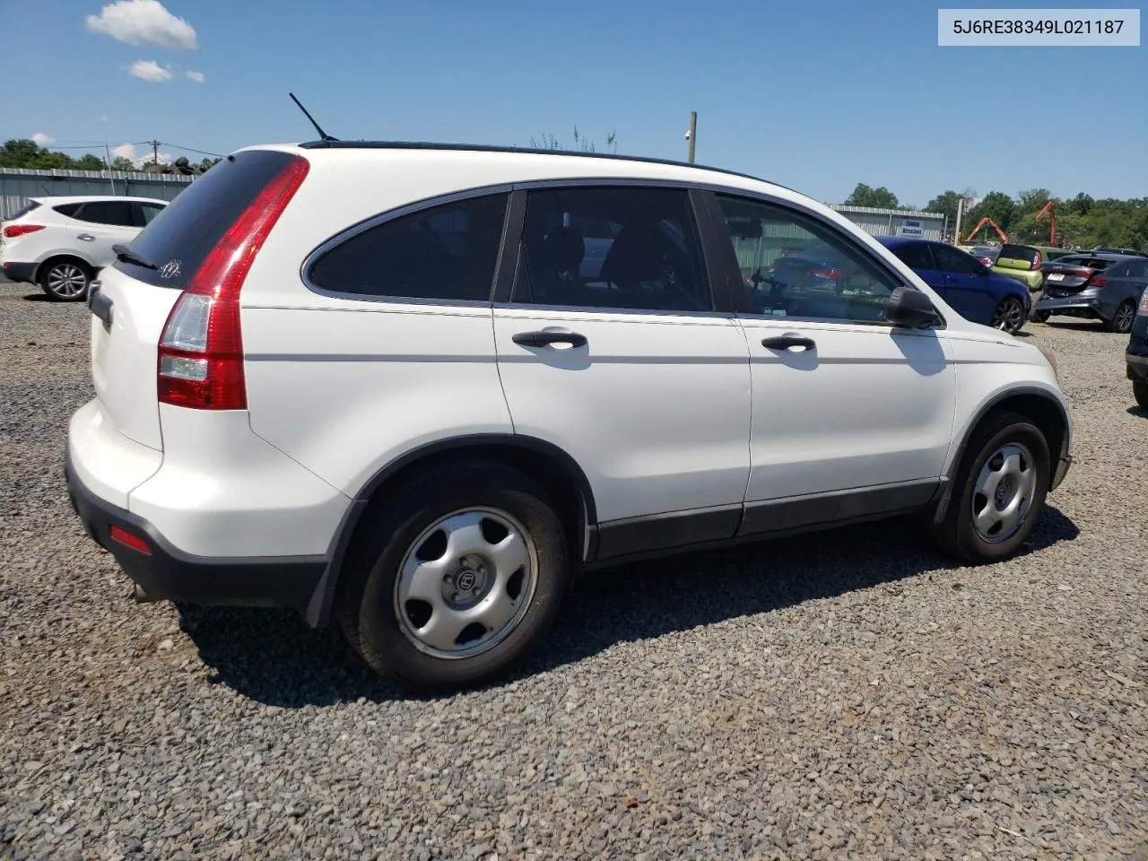 2009 Honda Cr-V Lx VIN: 5J6RE38349L021187 Lot: 68202744