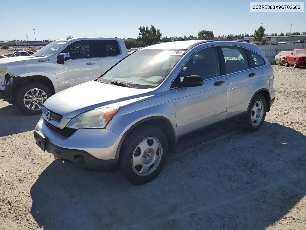 3CZRE383X9G702600 2009 Honda Cr-V Lx