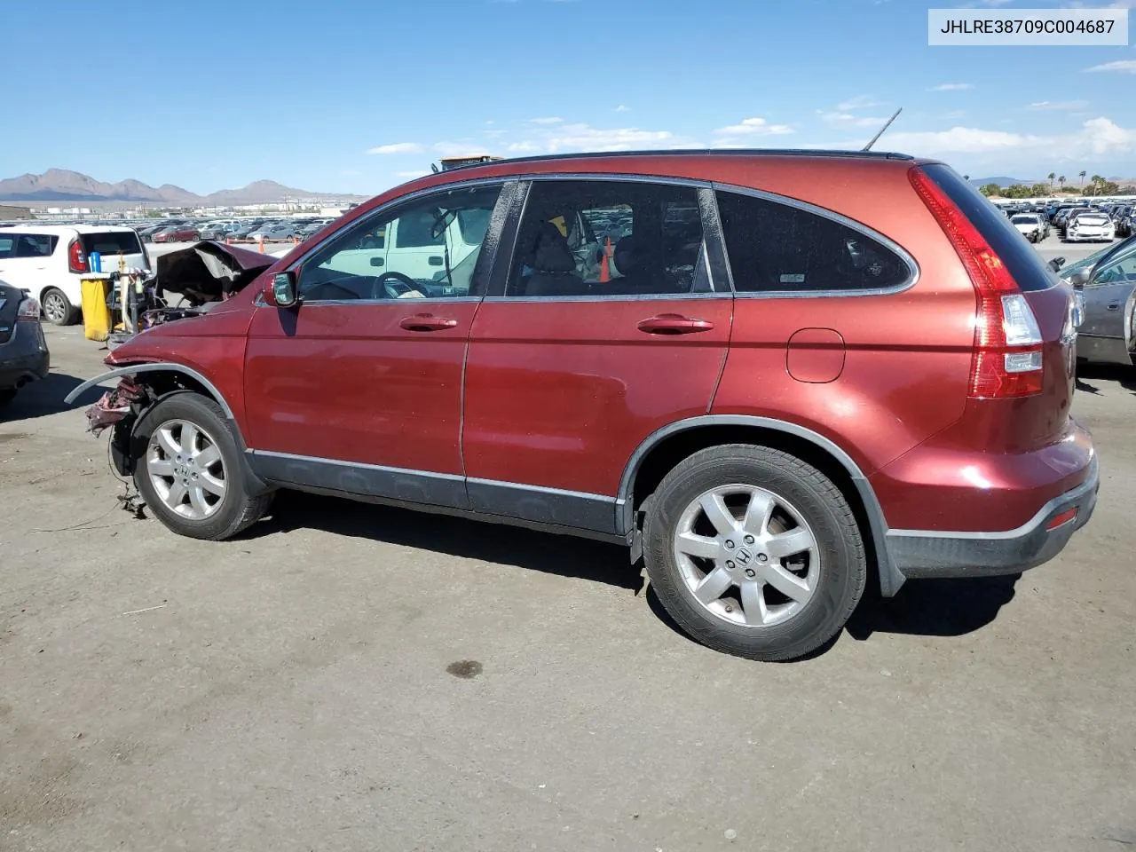 JHLRE38709C004687 2009 Honda Cr-V Exl