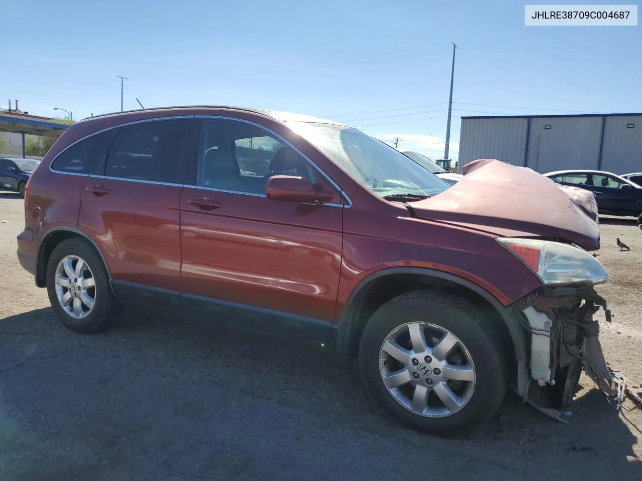 JHLRE38709C004687 2009 Honda Cr-V Exl